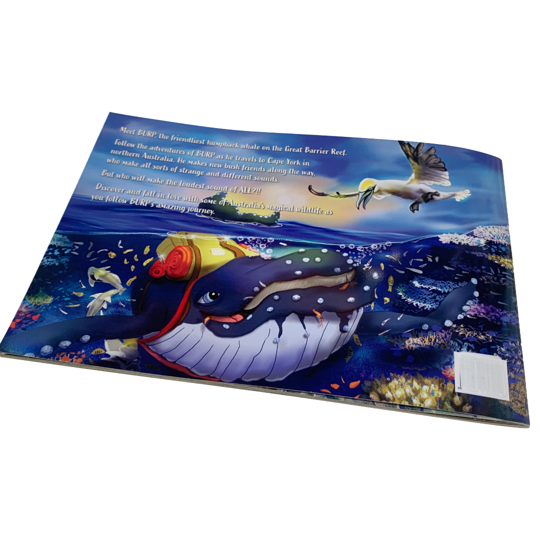 MARK SIMMONS | 'Burp the Humpback Whale' | Children's book
