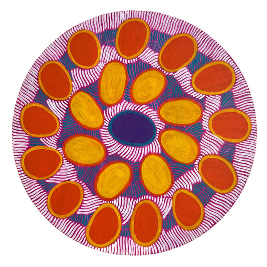 AGNES  KOHLER | ‘Mirraa Kamarra’ | Acrylic on board