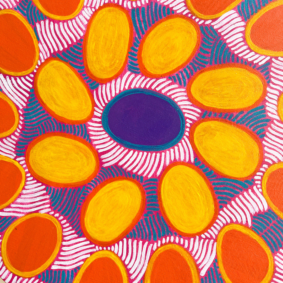 AGNES KOHLER | ‘Mirraa Kamarra’ | Acrylic on board