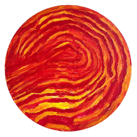 AMY  LOOGATHA | ‘Late Afternoon Sun - Bada Warrku’ | Acrylic on board