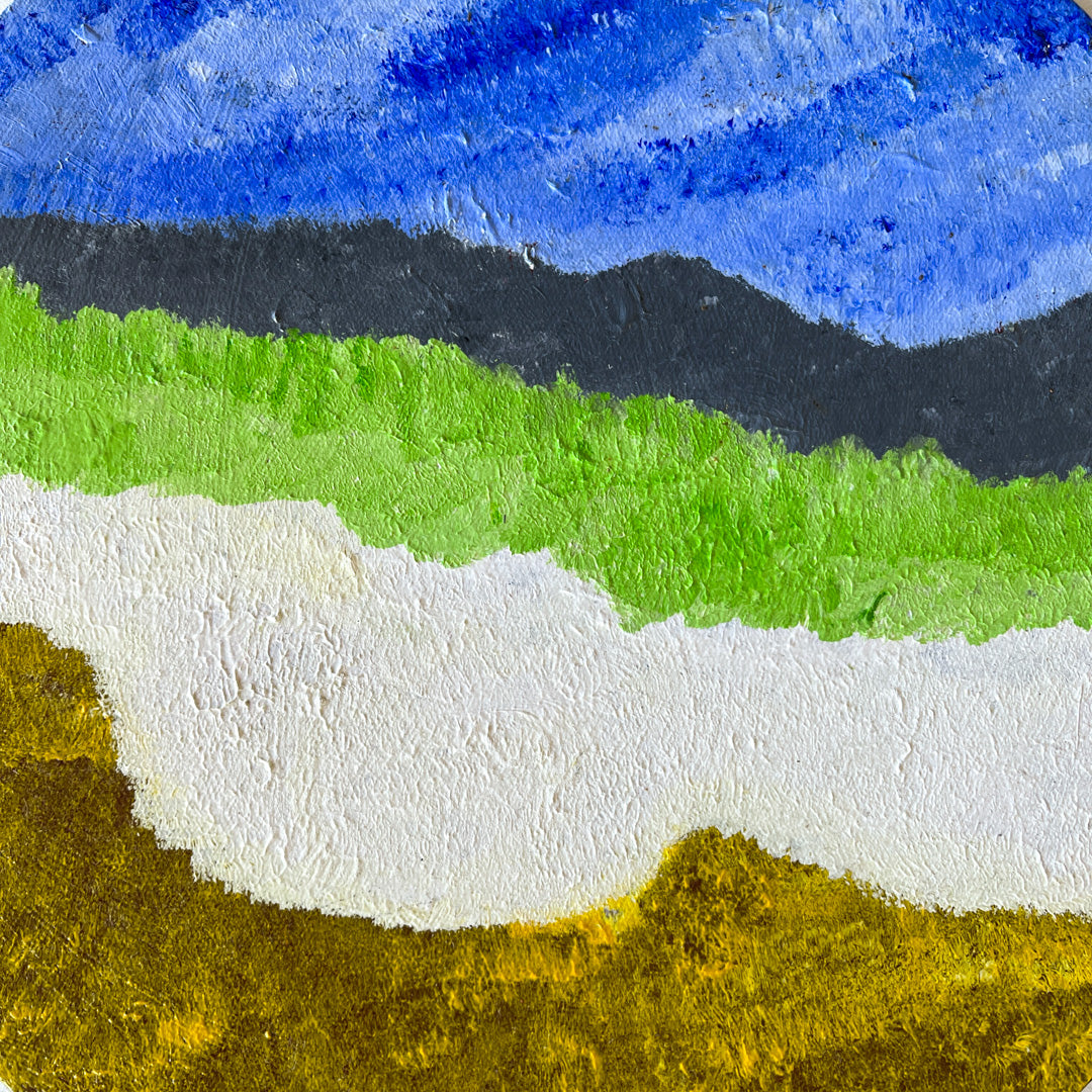 BERELINE JUDA JUDA RUKUTHINGATHI LOOGATHA | ‘Somewhere On Country’ | Acrylic on board