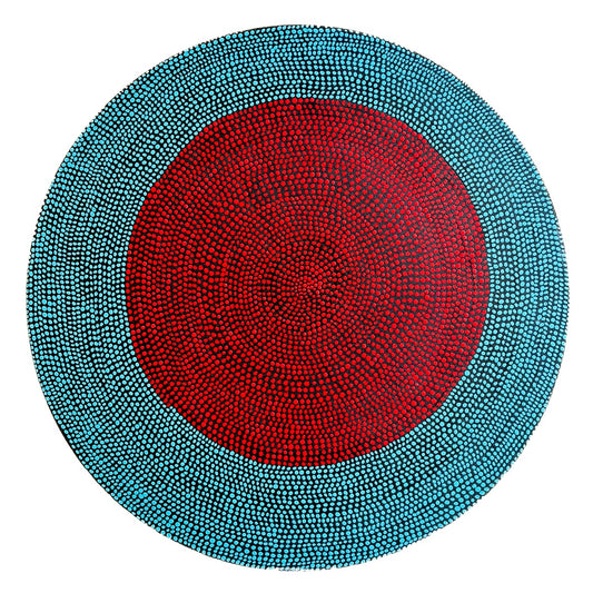 ROXANNE  THOMAS | ‘Thuwathu’ | Acrylic on board