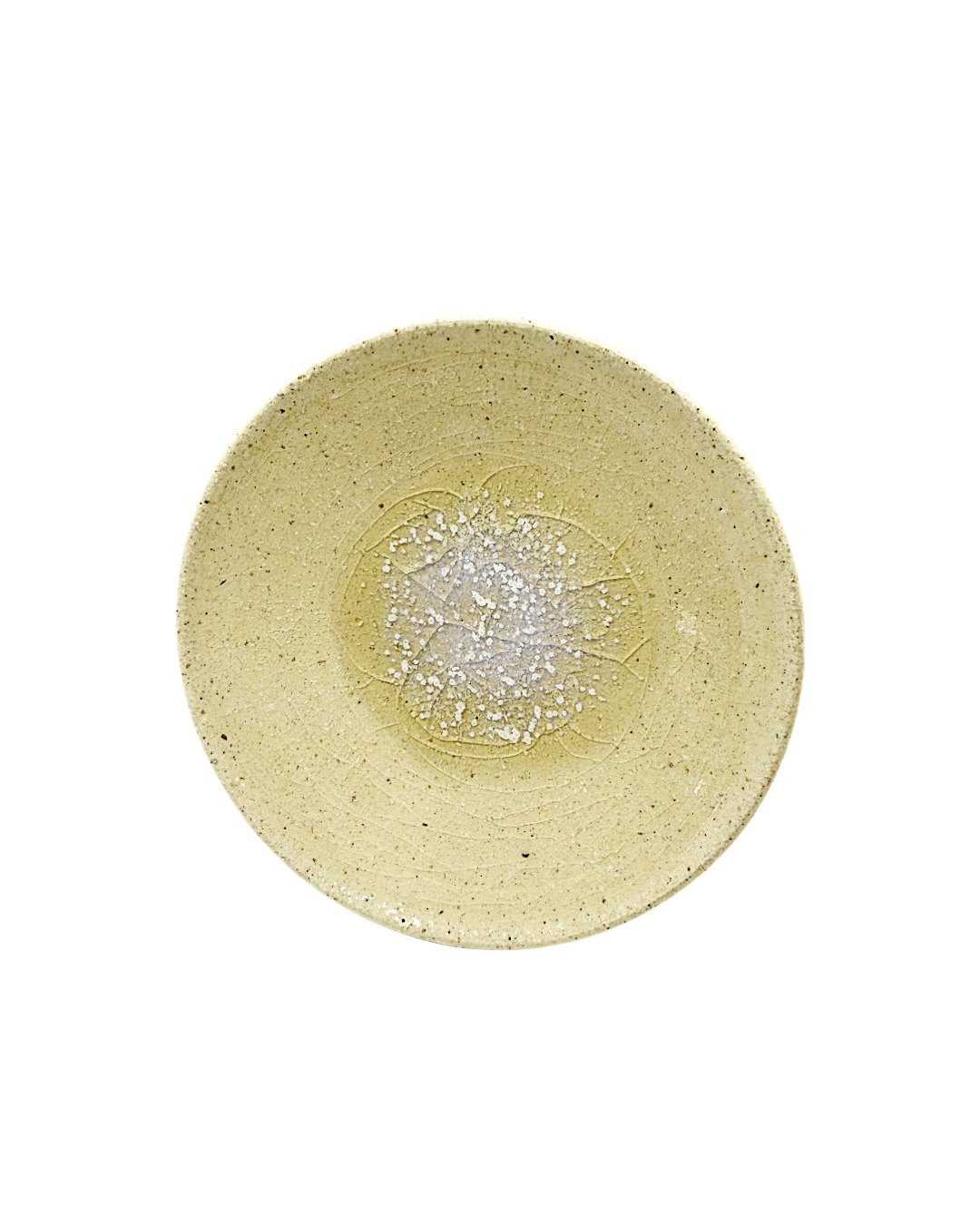 MISA. CO | ‘High-stand Ceramic Plate – Reversible’ | Japanese Clay (White)