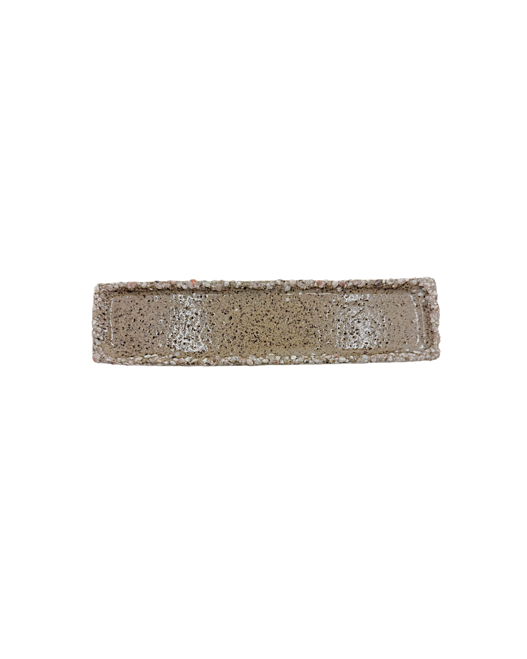 MISA. CO | ‘Flat Ceramic Quartz Plate #2’ | Australian Clay / Resin