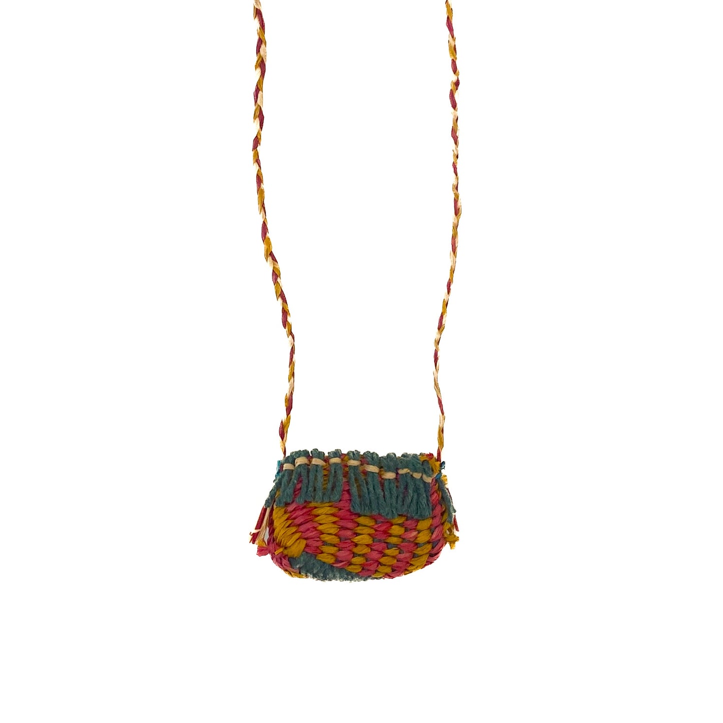 TAHMANA MISICK - Moa Arts | 'Neck Bag #583' | Woven raffia + jute
