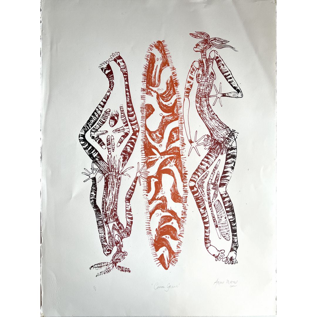 ARONE MEEKS | 'Common ground' | 2011 | Screenprint | Paper: 760 x 570 mm