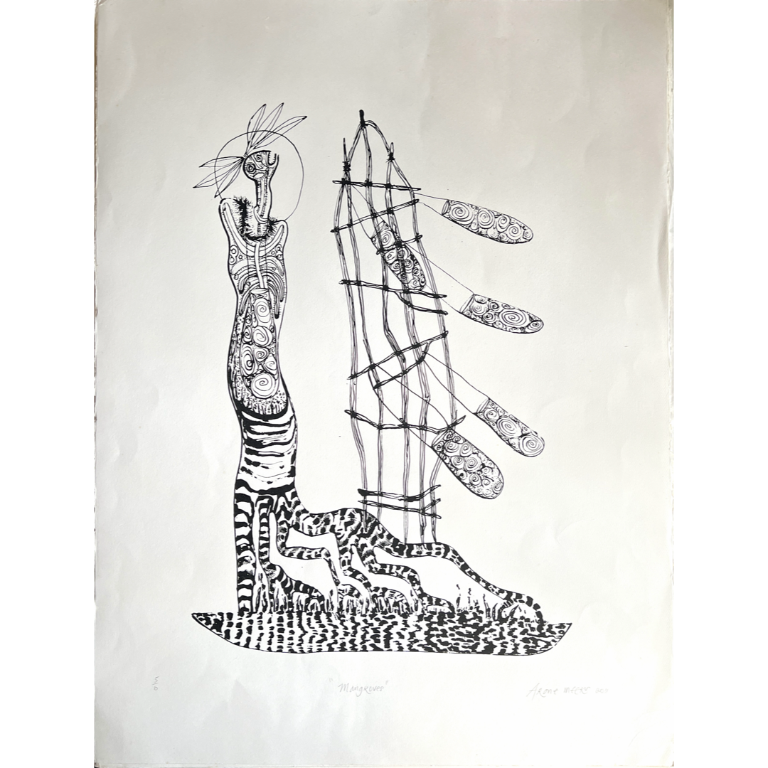 ARONE MEEKS | 'Mangroves' | 2011 | Screenprint | Paper: 755 x 560 mm