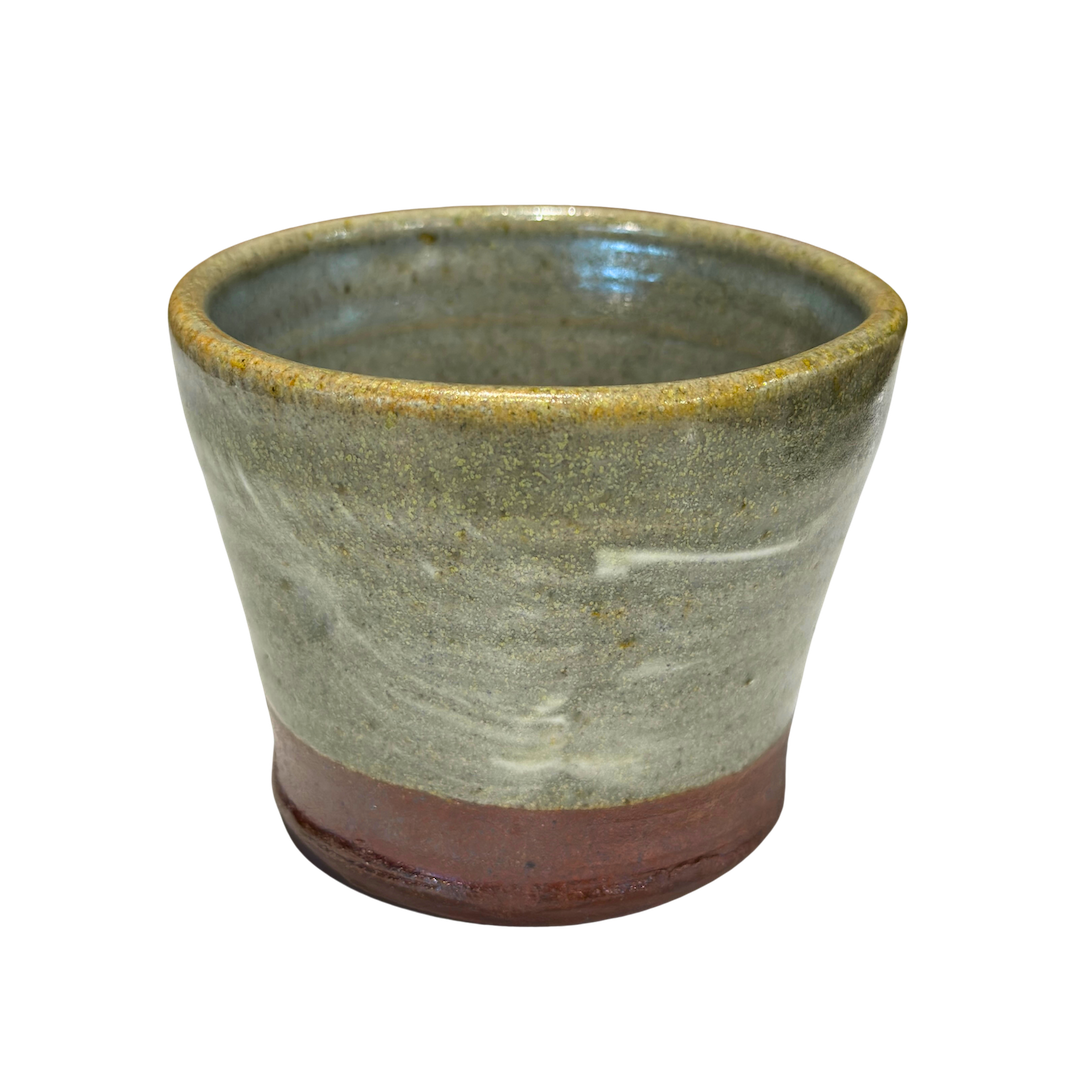SERVICE CERAMICS | ‘Tumbler’ | White Slip / Ash Glaze wood-fired stoneware