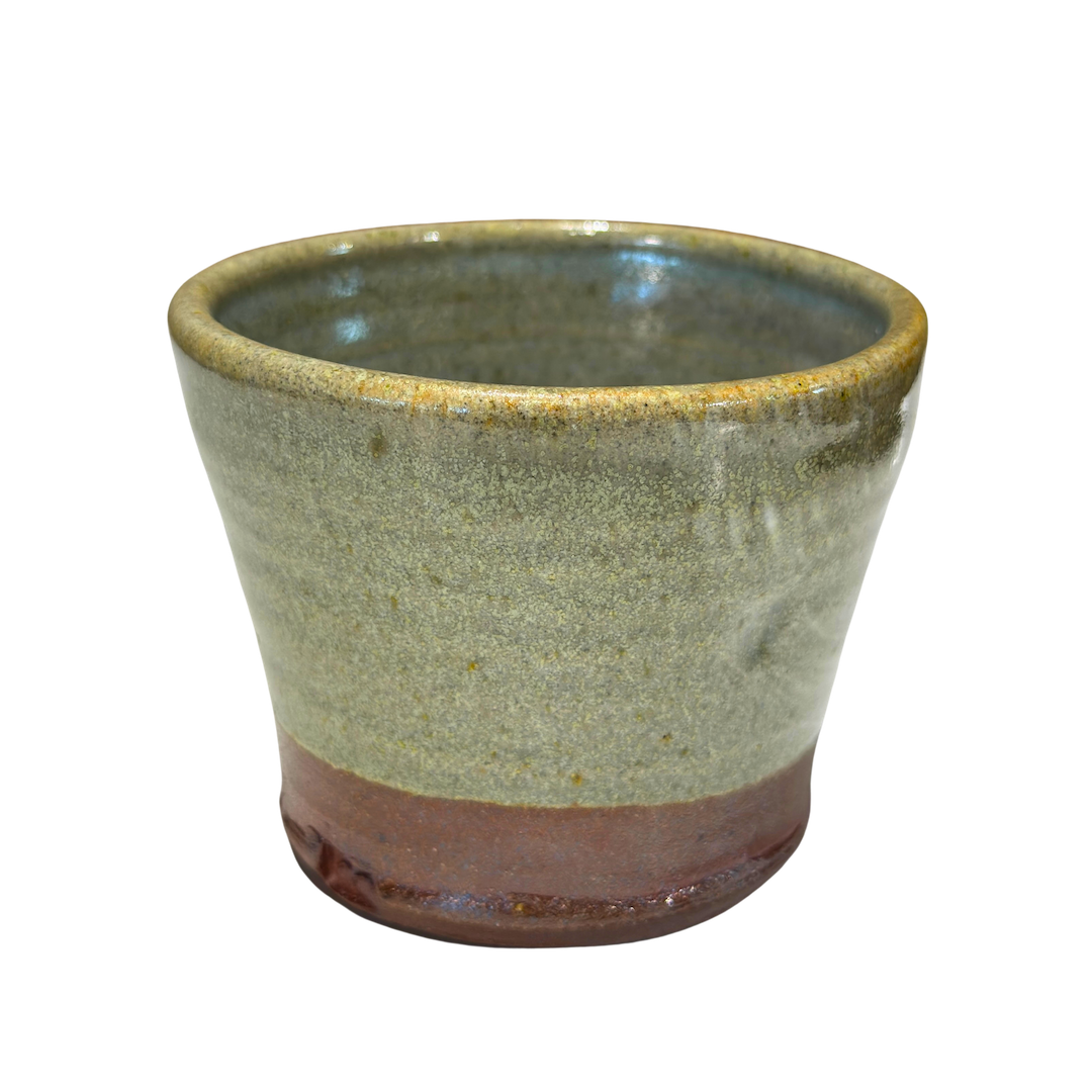 SERVICE CERAMICS | ‘Tumbler’ | White Slip / Ash Glaze wood-fired stoneware