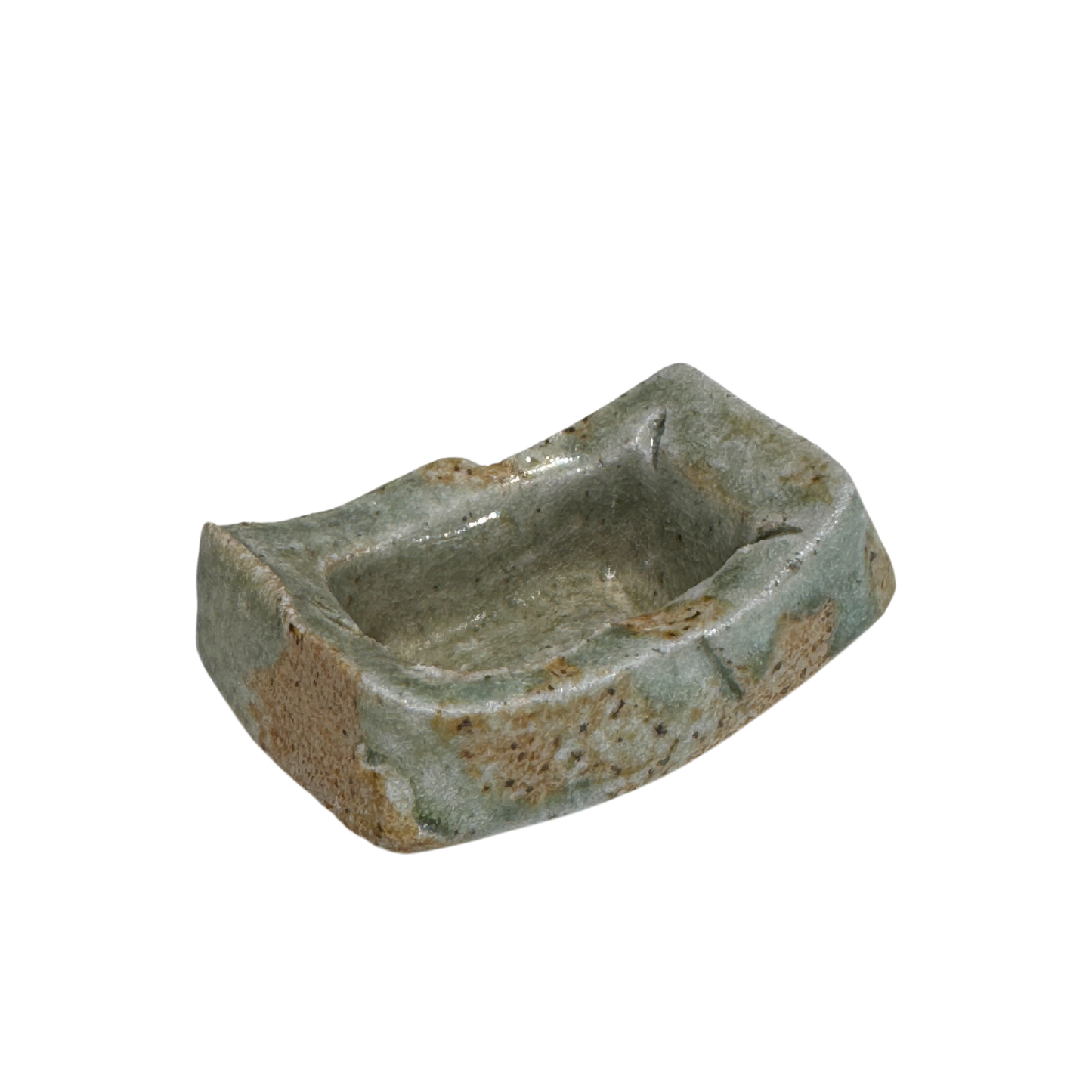 SERVICE CERAMICS | ‘Trinket Dish 2’ | Ash Glaze / salt + wood fired stoneware