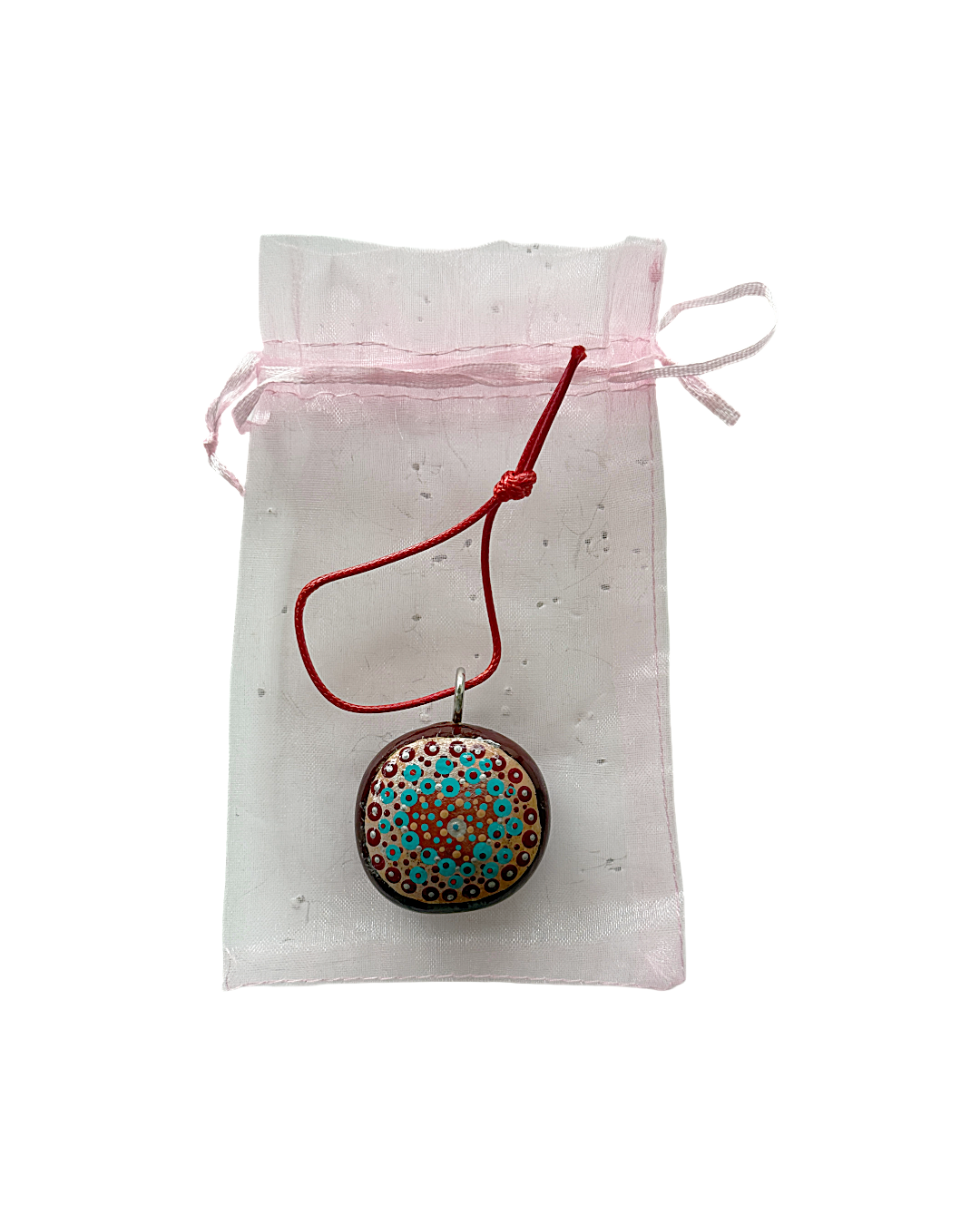 SHERYL J BURCHILL | 'Xmas Bauble (8)' | Hand-painted Burnie Bean