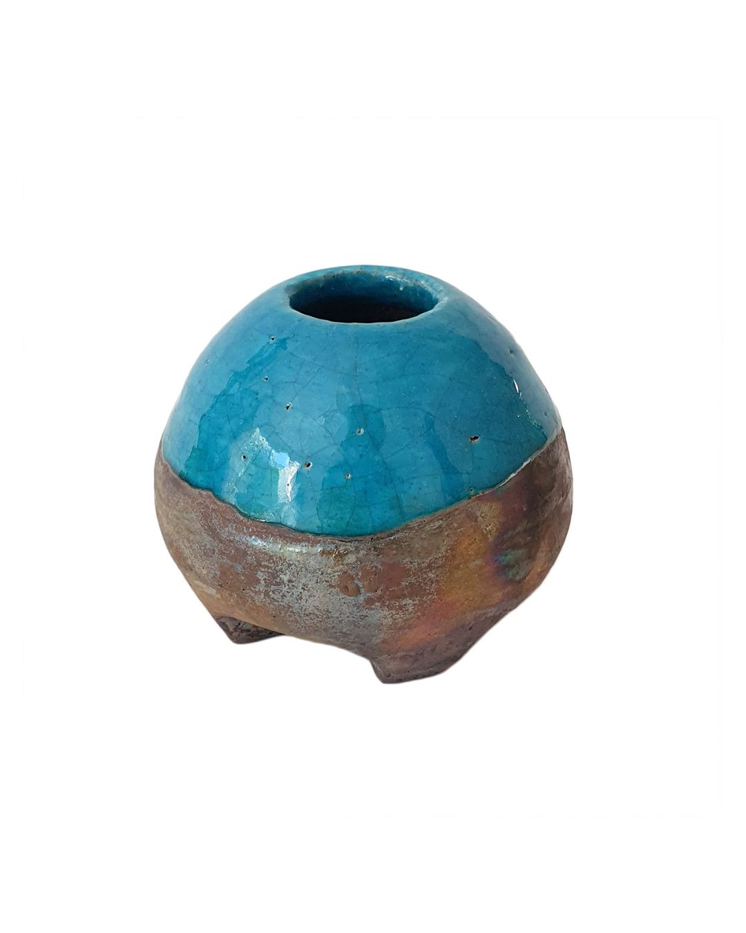 MALKI STUDIO | 'Fleeting moments of Joy (8)' | Wheel thrown / Raku fired