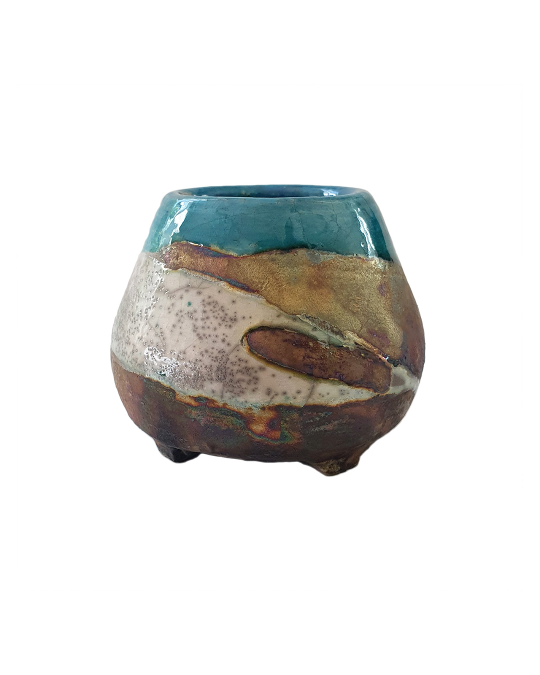 MALKI STUDIO | ‘Fleeting moments of Joy (9)’ | Wheel thrown / Raku fired