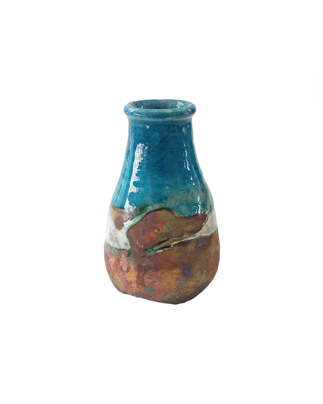 MALKI STUDIO | 'Fleeting moments of Joy (11)' | Wheel thrown / Raku fired