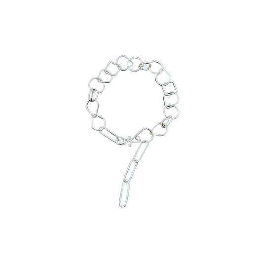 LEXI DE CORA | 'Mix + Match Bracelet' | Sterling Silver / Chain