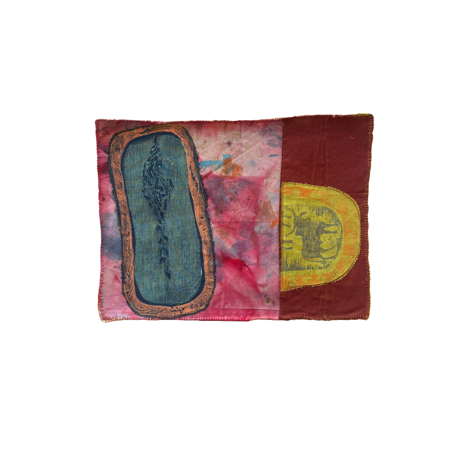 HANNAH PARKER | 'Mats About Place' (11) | Screen-printed fabric