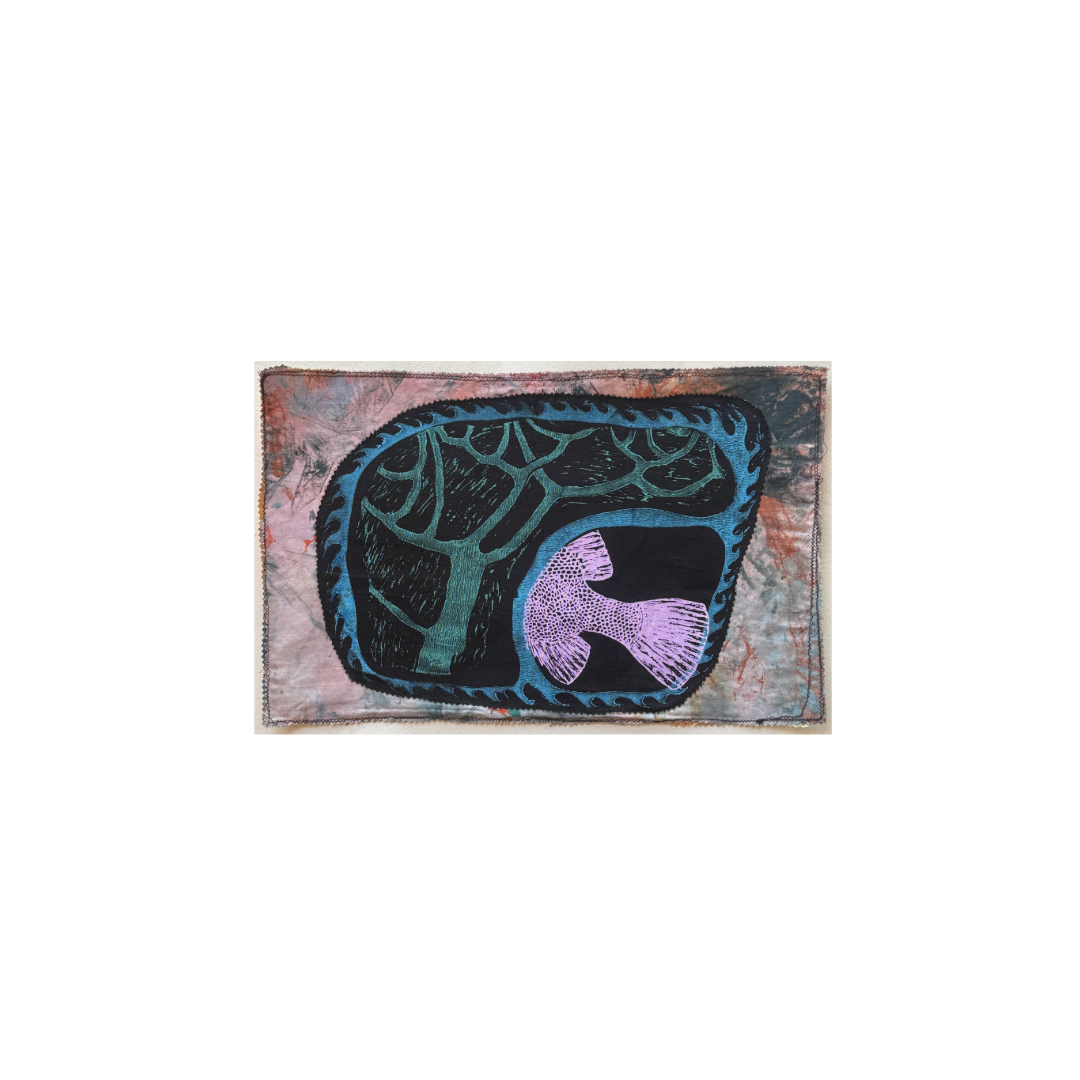 HANNAH PARKER | 'Mats About Place' (12) | Screen-printed fabric