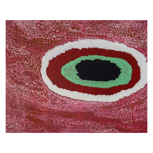 DOROTHY GABORI | ‘Nyinyilki’ | Acrylic on Belgian Linen | 41 h x 51 w cm