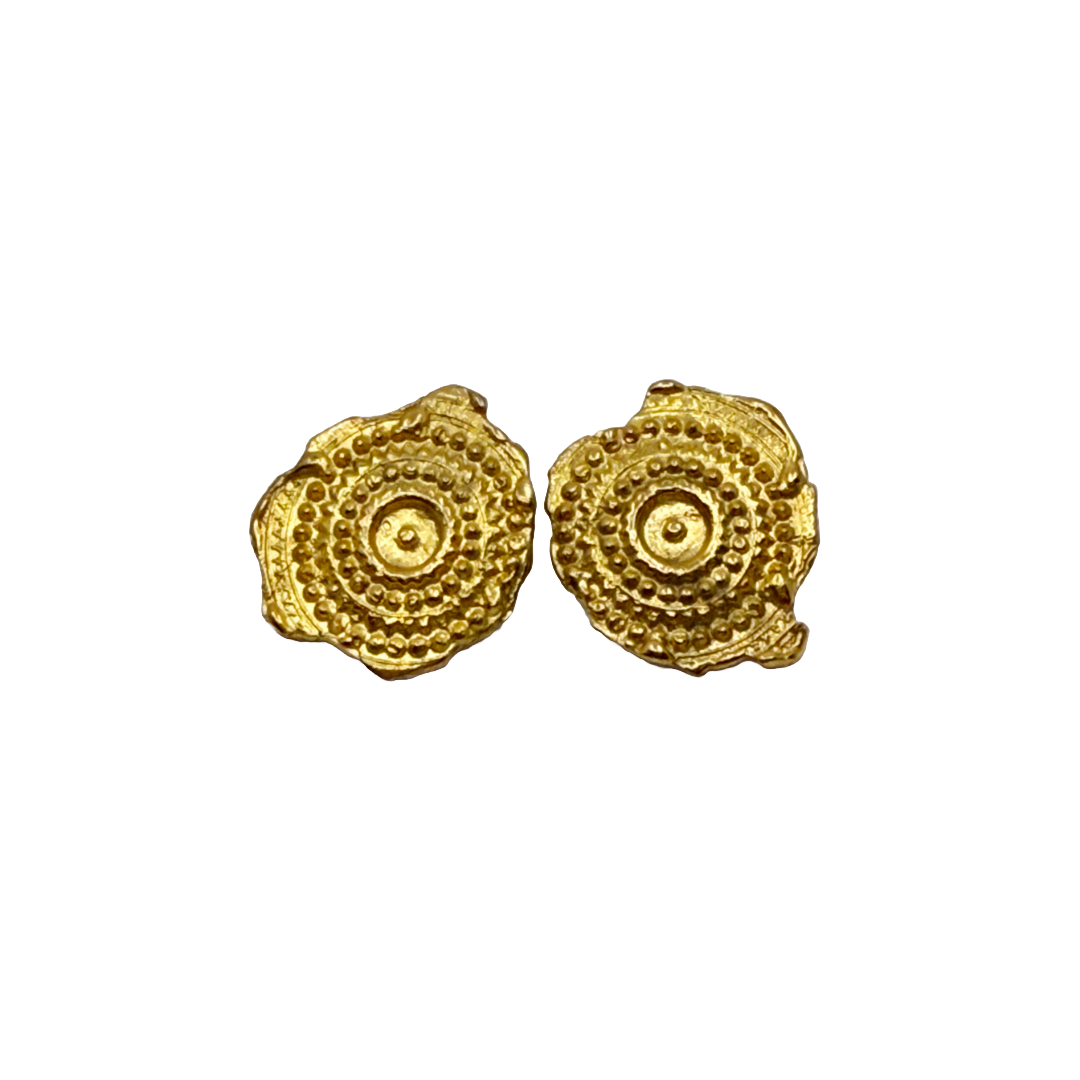 ARTIZ | 'Autumn Collection (43)' Earrings | Gold plated bronze