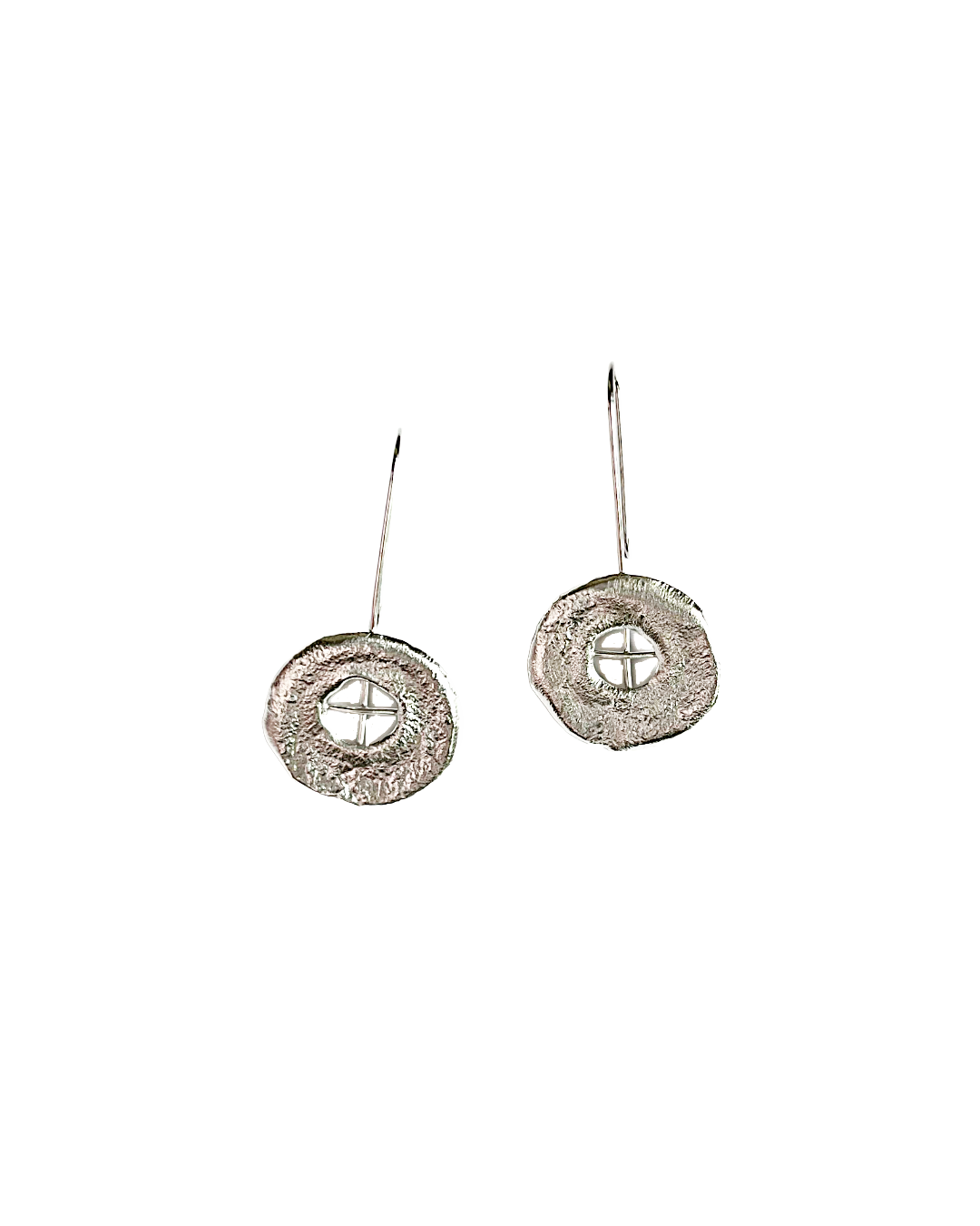 KATE HUNTER | 'Porthole’ | Earrings | 925 silver / French ear wire