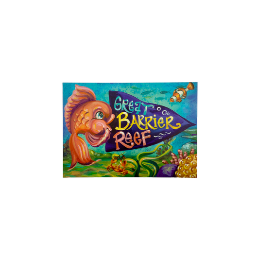 HAYLEY GILLESPIE | ‘Great Barrier Reef’ | postcard