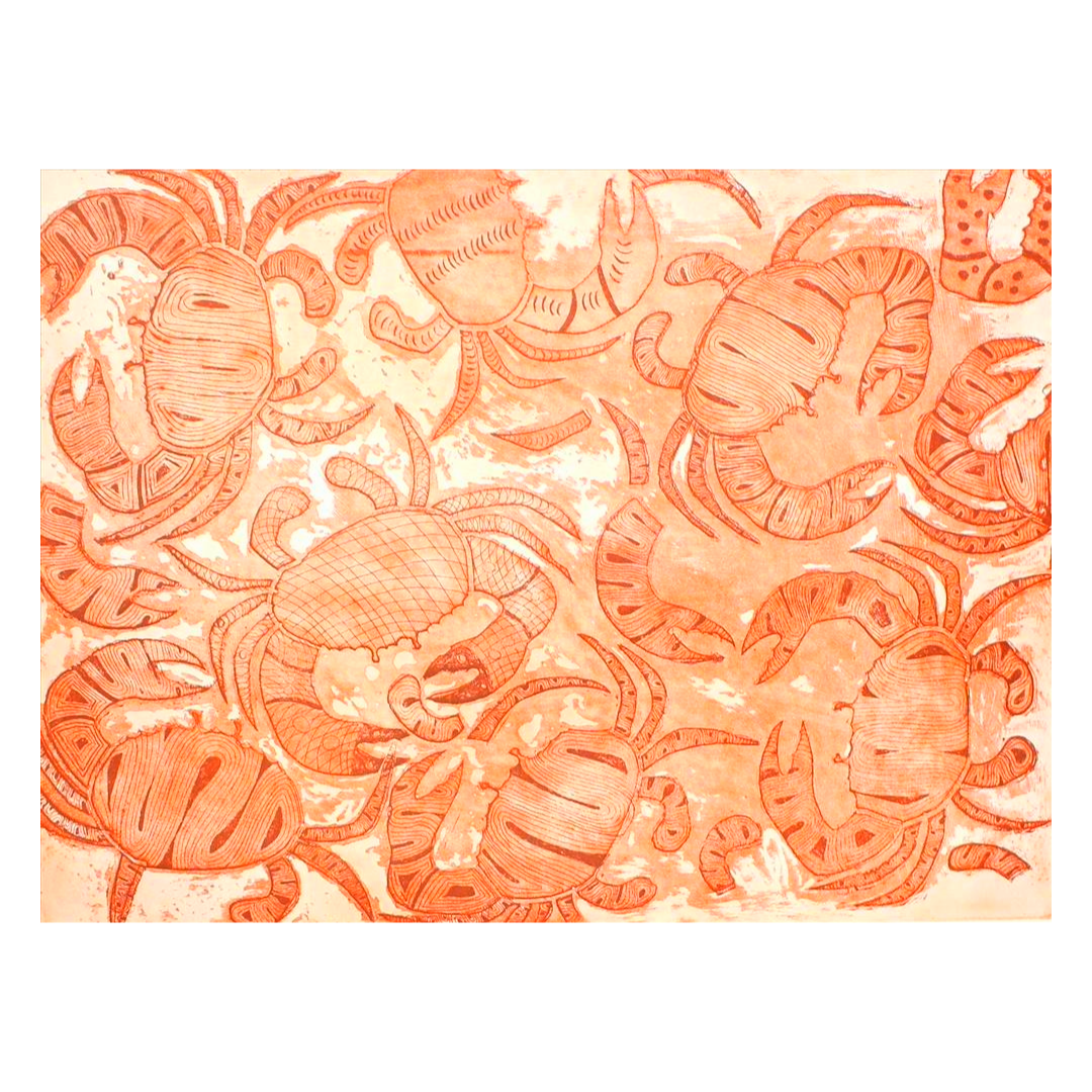 MARLENE NORMAN | ‘Ngat Puuy (Crab)’ | 2024 | Print