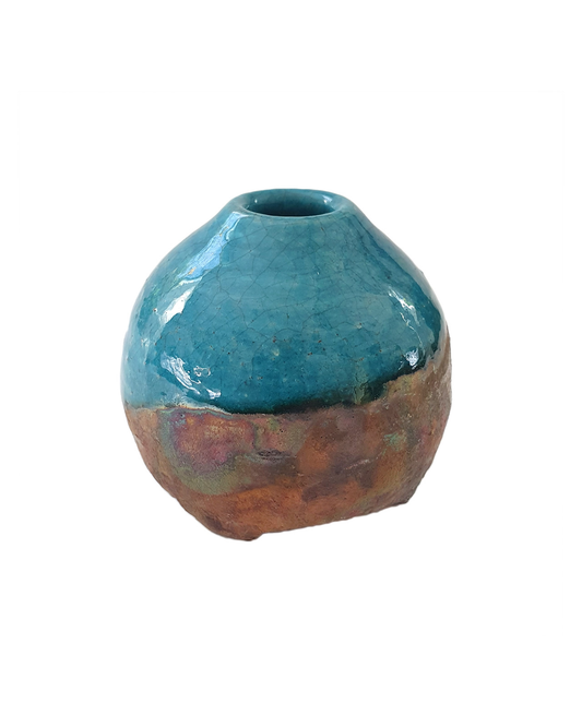 MALKI STUDIO | ‘Fleeting moments of Joy (4)’ | Wheel thrown / Raku fired