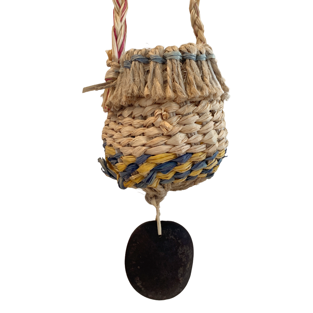 PAULA SAVAGE - Moa Island | 'Migi Bag #406' | Woven rafia + jute | 2026