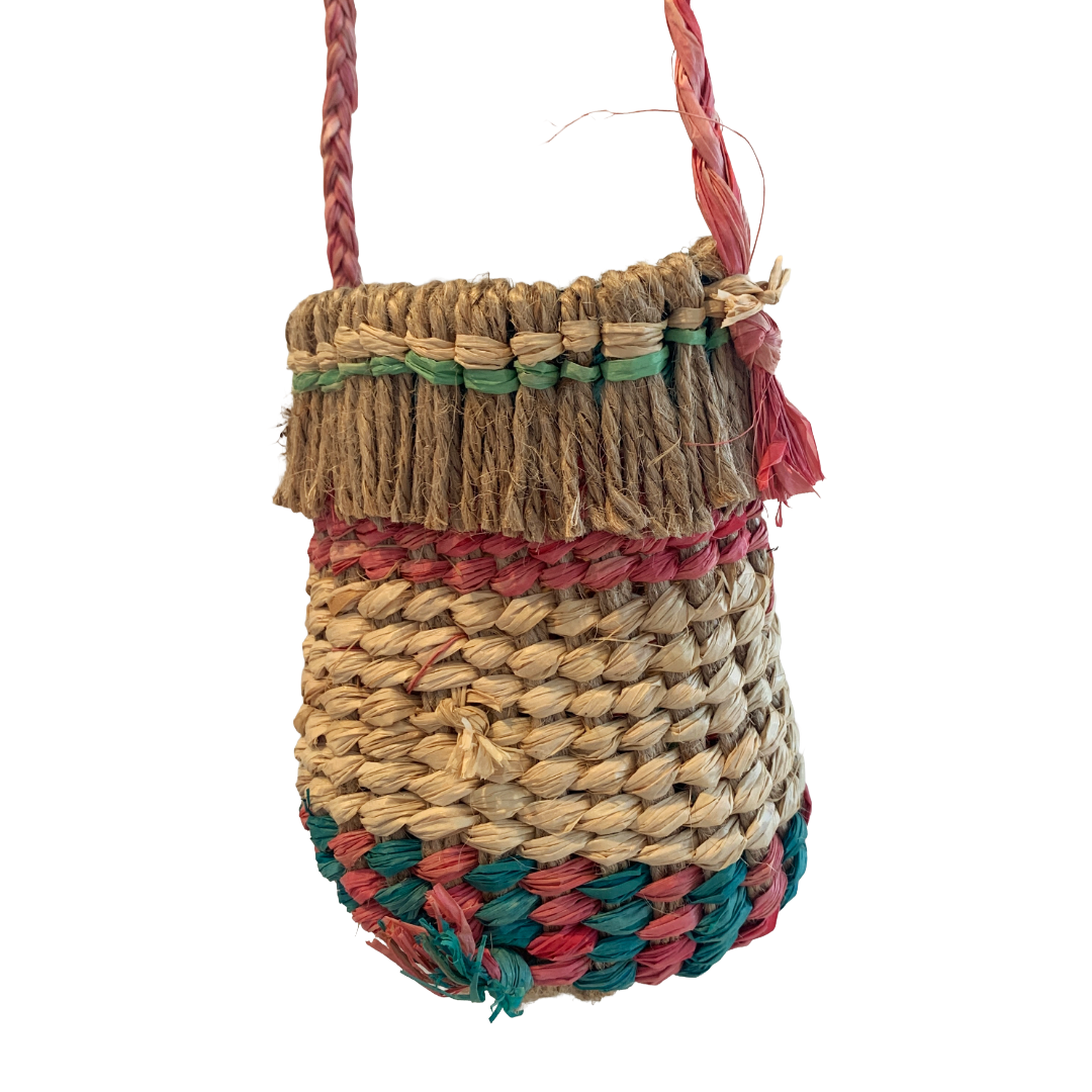 PAULA SAVAGE - Moa Island | 'Migi Bag #453' | Woven rafia + jute | 2026