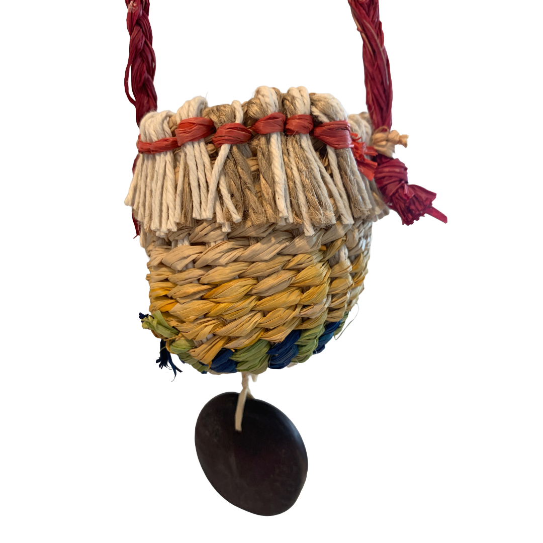 PAULA SAVAGE - Moa Island | 'Migi Bag #403' | Woven rafia + jute | 2026