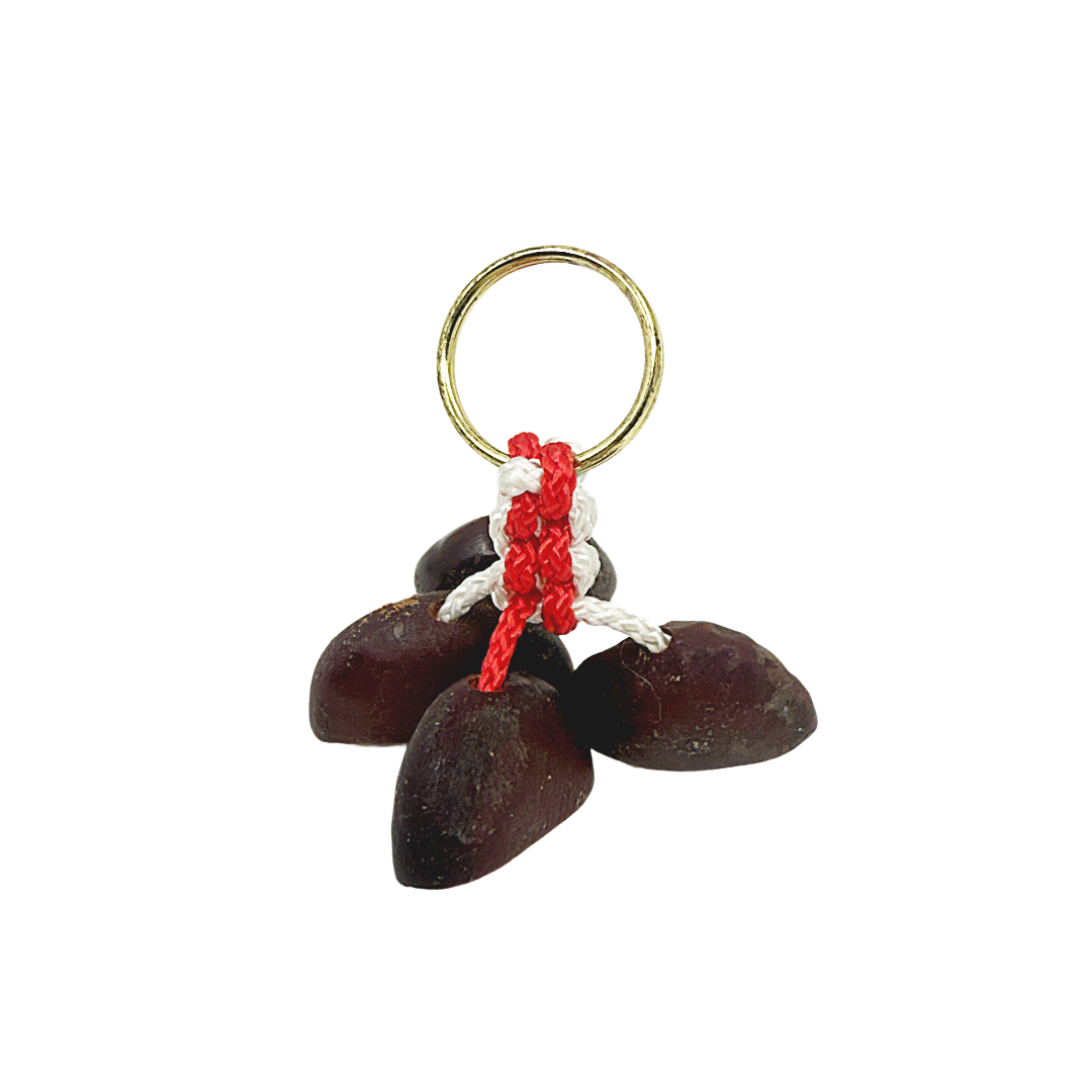 WILLIAM SAVAGE | 'Kulap (Gorr) keyring' | Red / white