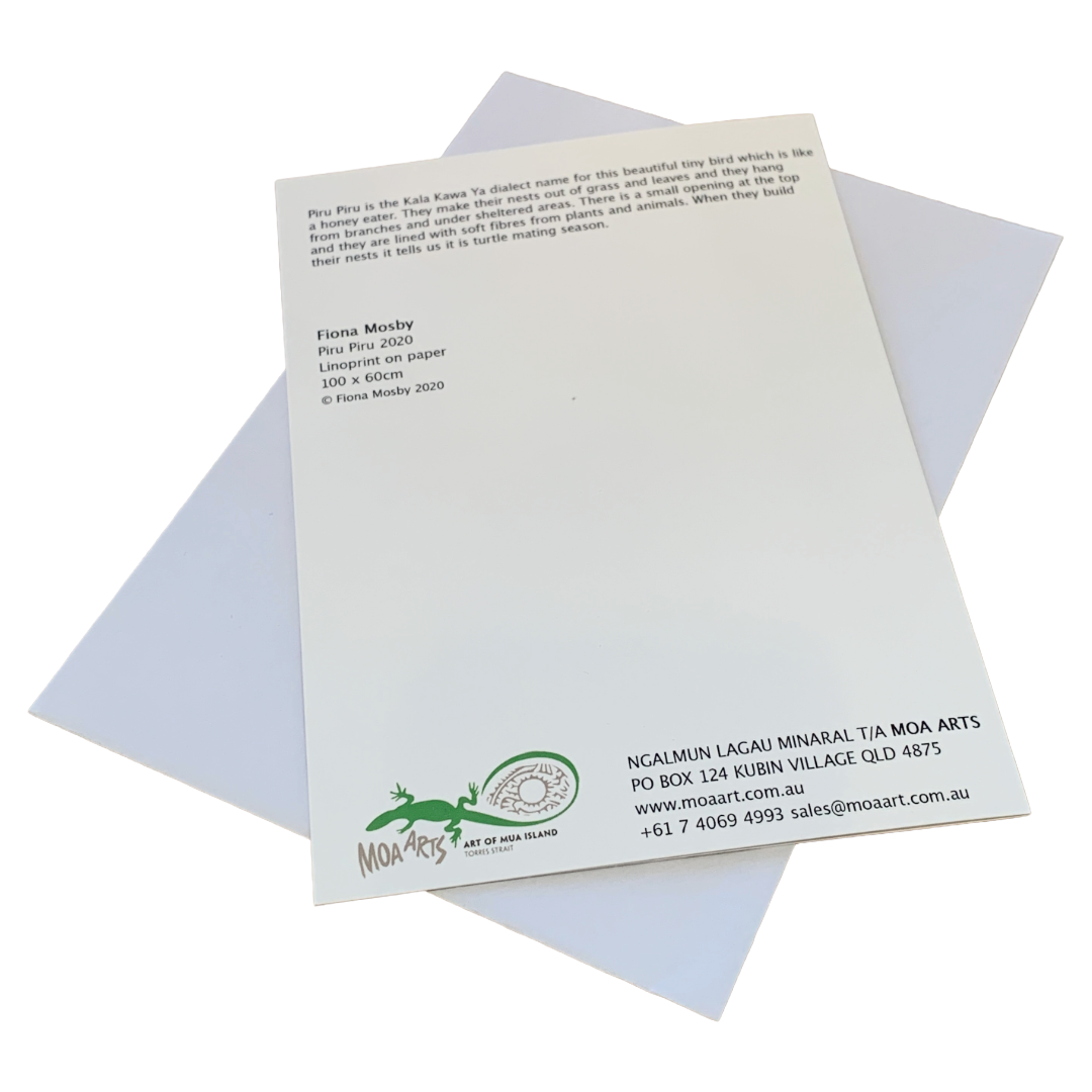 FIONA ELISALA-MOSBY - Moa Arts | 'Piru Piru' | Gift card