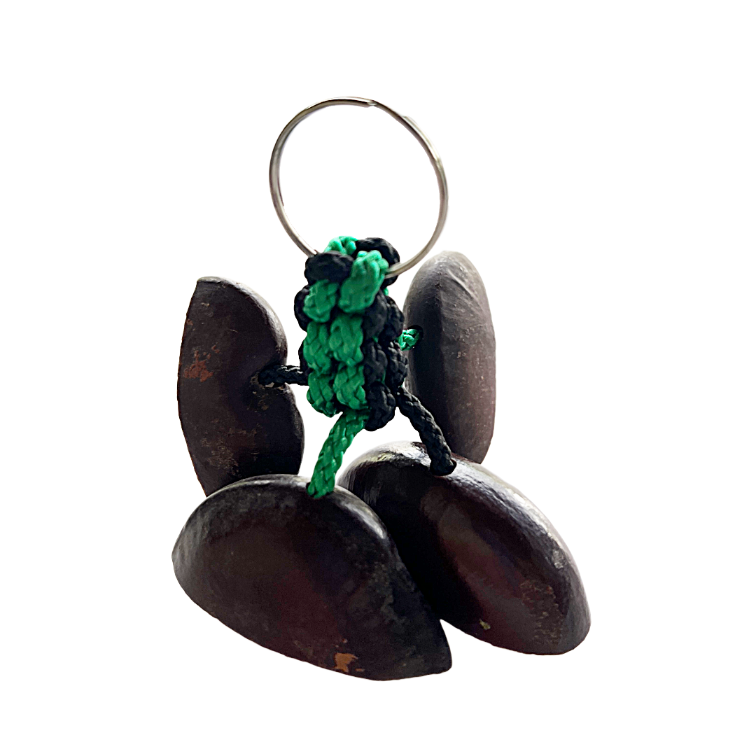 WILLIAM SAVAGE | 'Kulap (Gorr) keyring' | Green / black