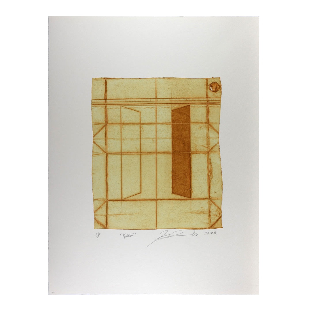 ZANE SAUNDERS | 'Mirror' | Drypoint etching