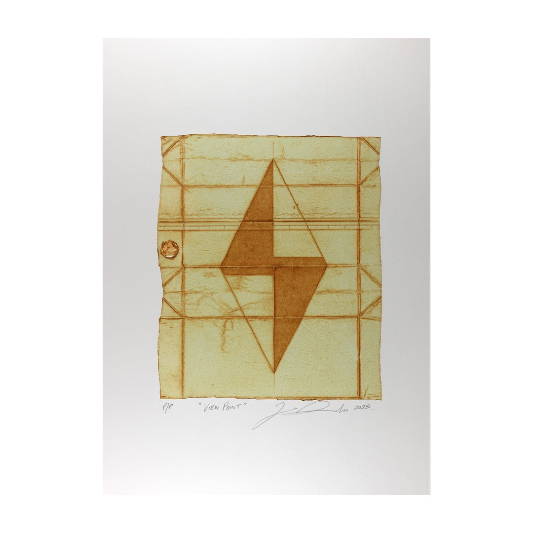 ZANE SAUNDERS | 'Viewpoint' | Drypoint etching