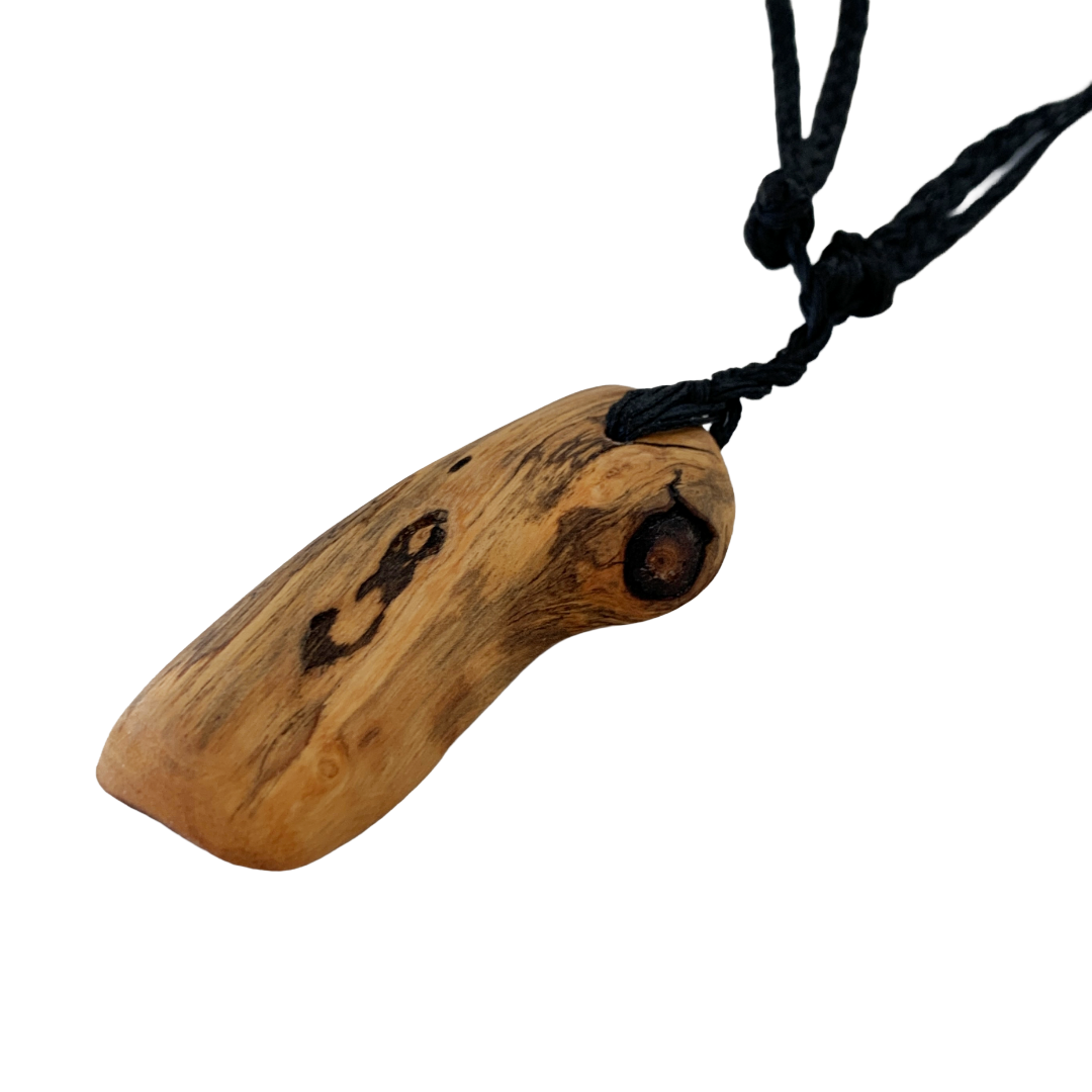 BULBURA CREATIONS | ‘Dubal (Coolamon) Necklace’ | Aboriginal Artefact / Gidgee Timber