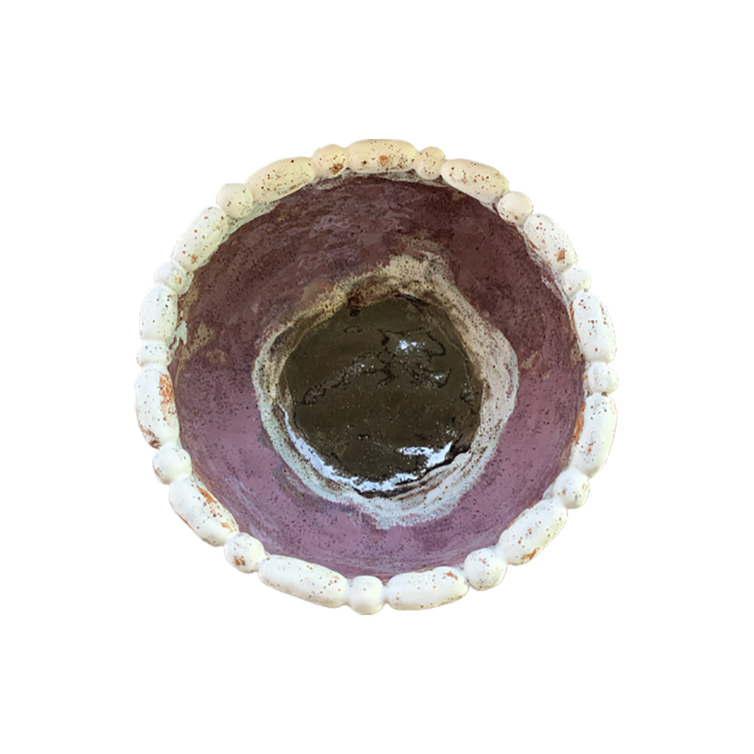 FLINTSTONE DESIGNS | 'Dot & Dash Bowl' | Ceramic vessel