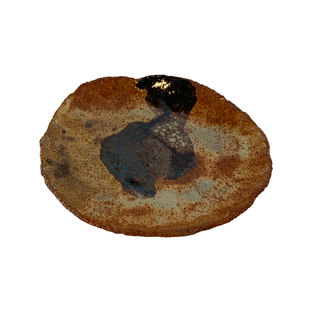 KAT HALL | ‘Forest Floor’ Small Tapas Plate | ceramic dish