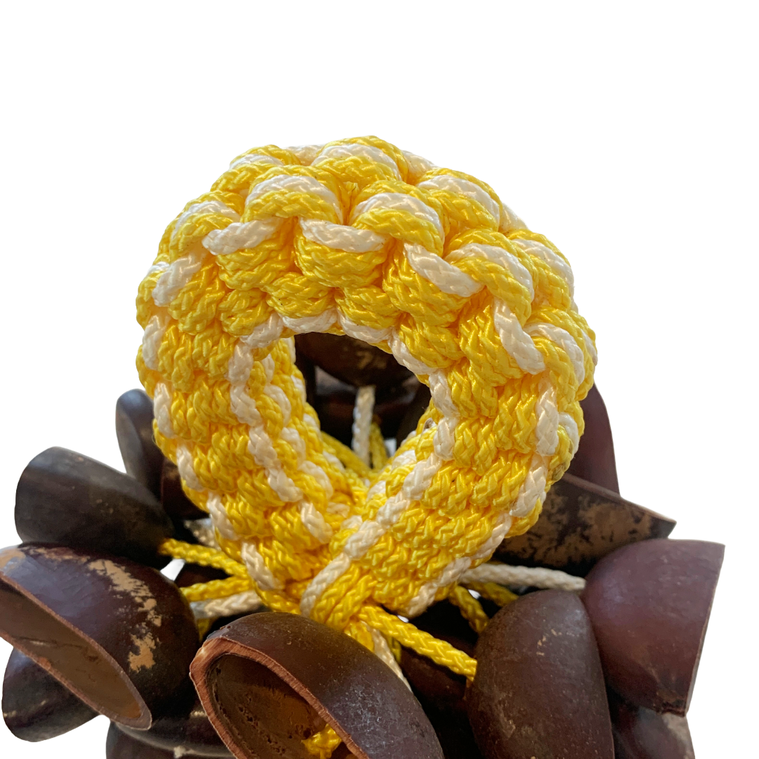 WILLIAM SAVAGE | 'Kulap (Gorr) - Large' | Yellow / White