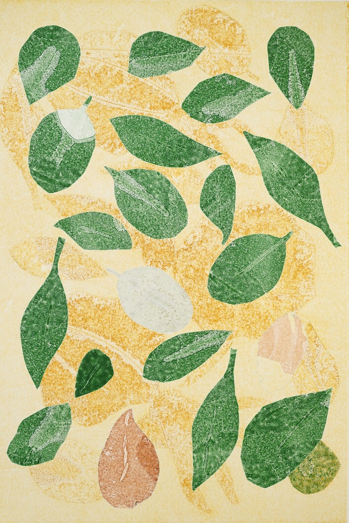 BABETHA NAWIA | 'Bidhau Ulakal (3/7)' | 2023 | Monoprint on BFK Rives paper