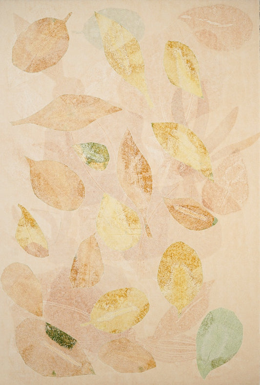 BABETHA NAWIA | 'Bidhau Ulakal (6/7)' | Monoprint on BFK Rives paper