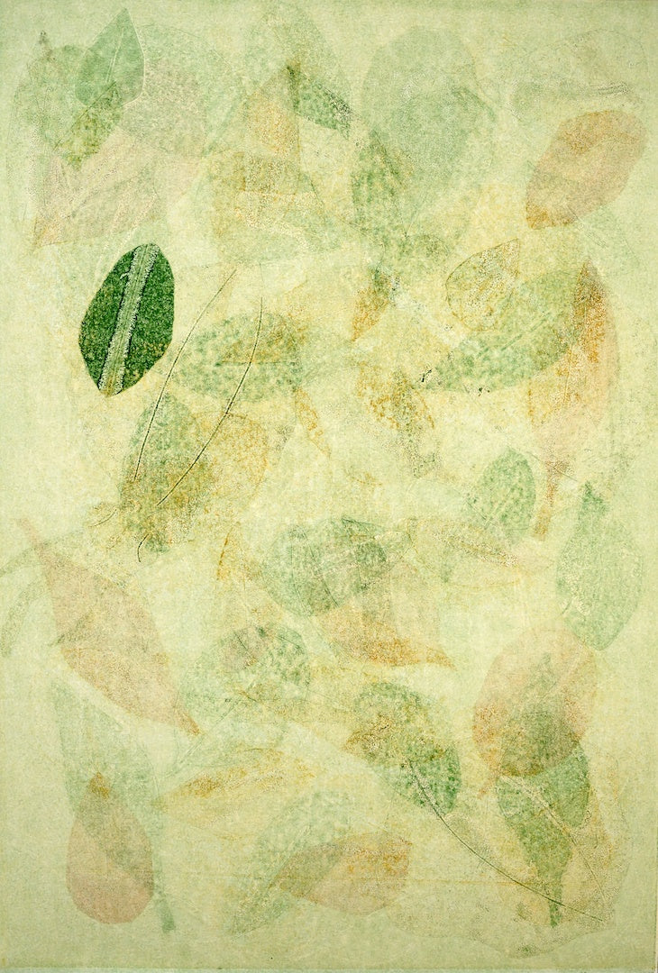 BABETHA NAWIA | 'Bidhau Ulakal (7/7)' | 2023 | Monoprint on BFK Rives paper