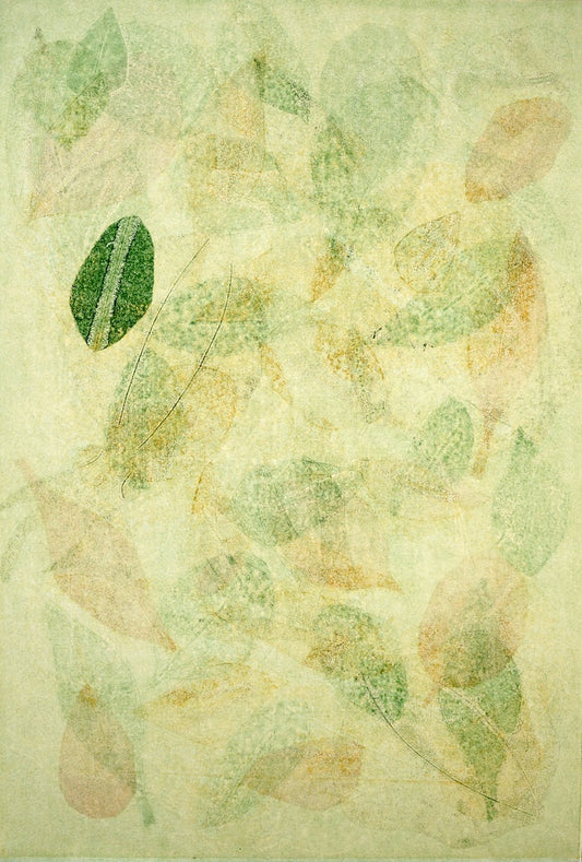 BABETHA NAWIA | 'Bidhau Ulakal (7/7)' | 2023 | Monoprint on BFK Rives paper