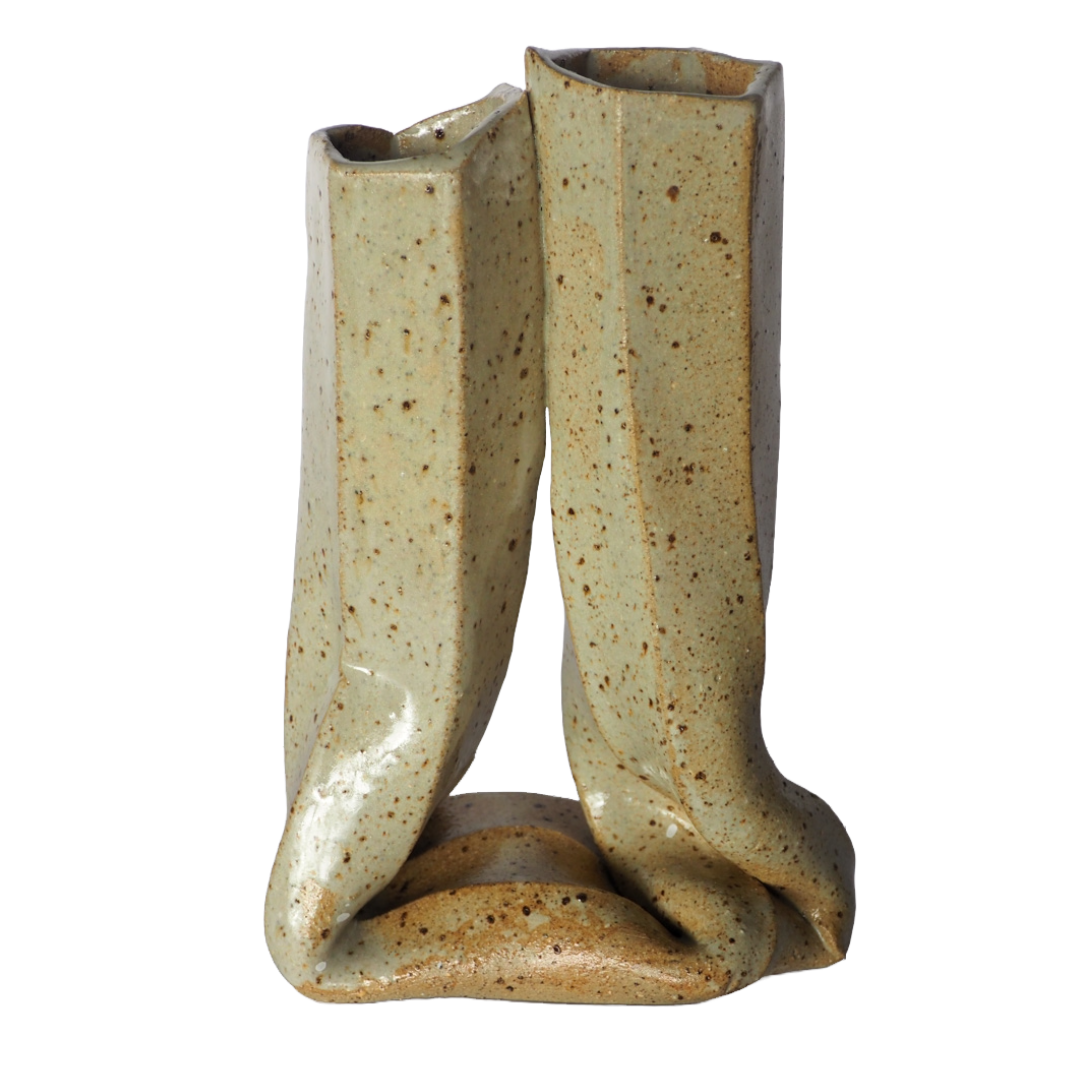 SERVICE CERAMICS | ‘Extruded Form 10’ | Stoneware bud vase