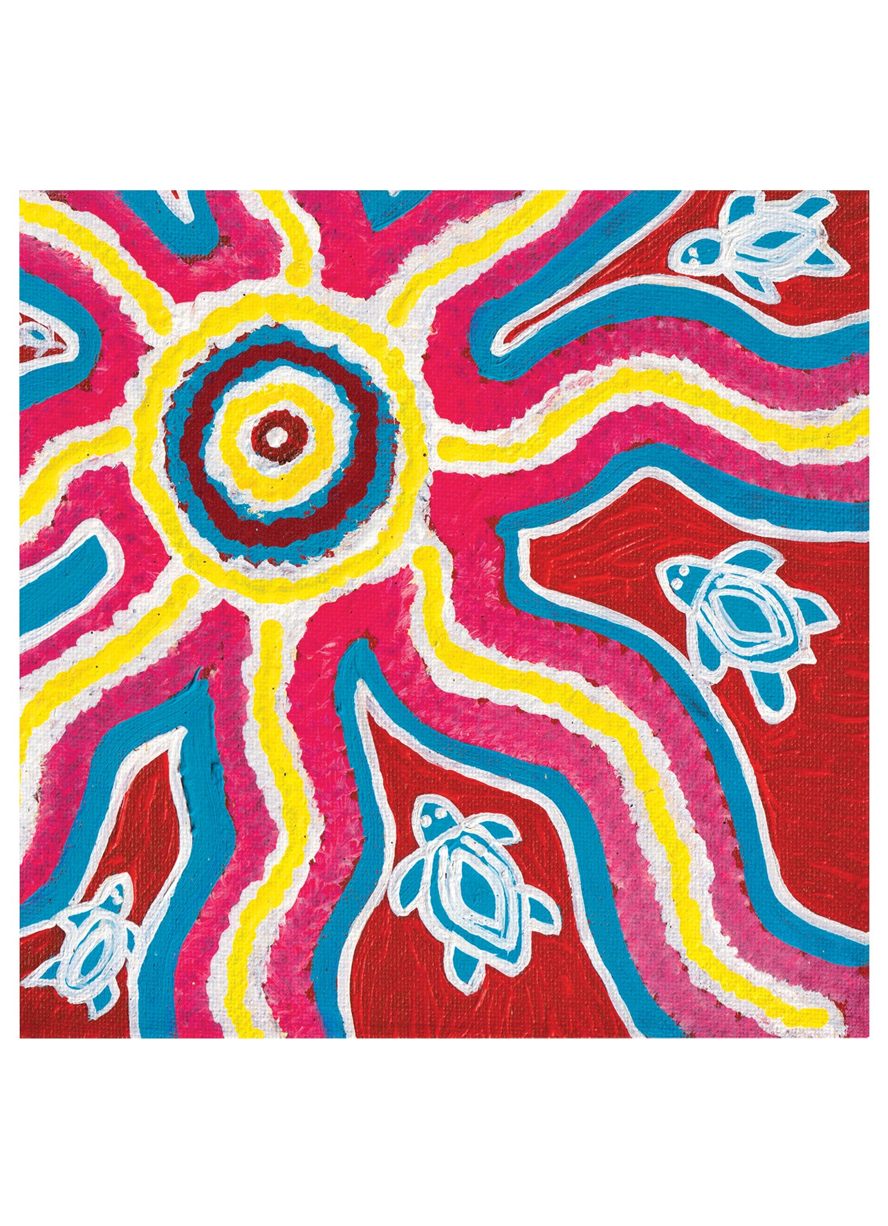 WA YO WAY | 'Ngawayu (Turtle)' | Tote Bag | Elverina Johnson