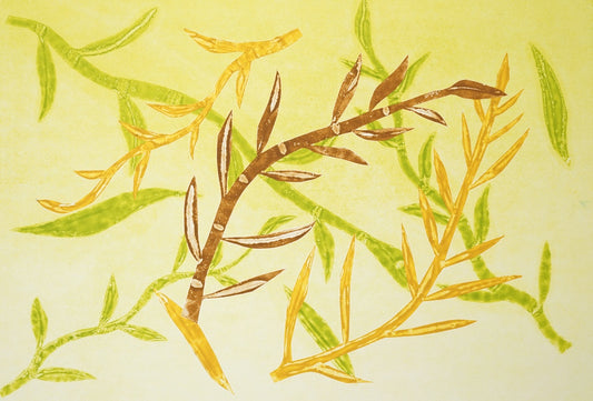 ELDRINA WARRIA  - Moa Arts | 'Buz (version 1/4)' |  Monoprint