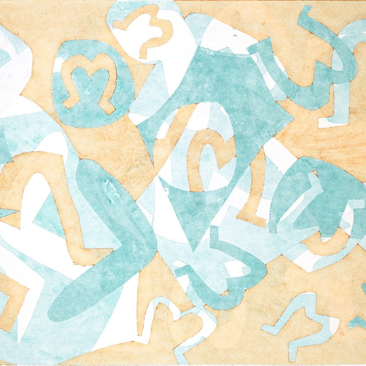 DANIE SAVAGE | 'Reconciliation/ Identity (State IIII)' | Monoprint on BFK Rives paper