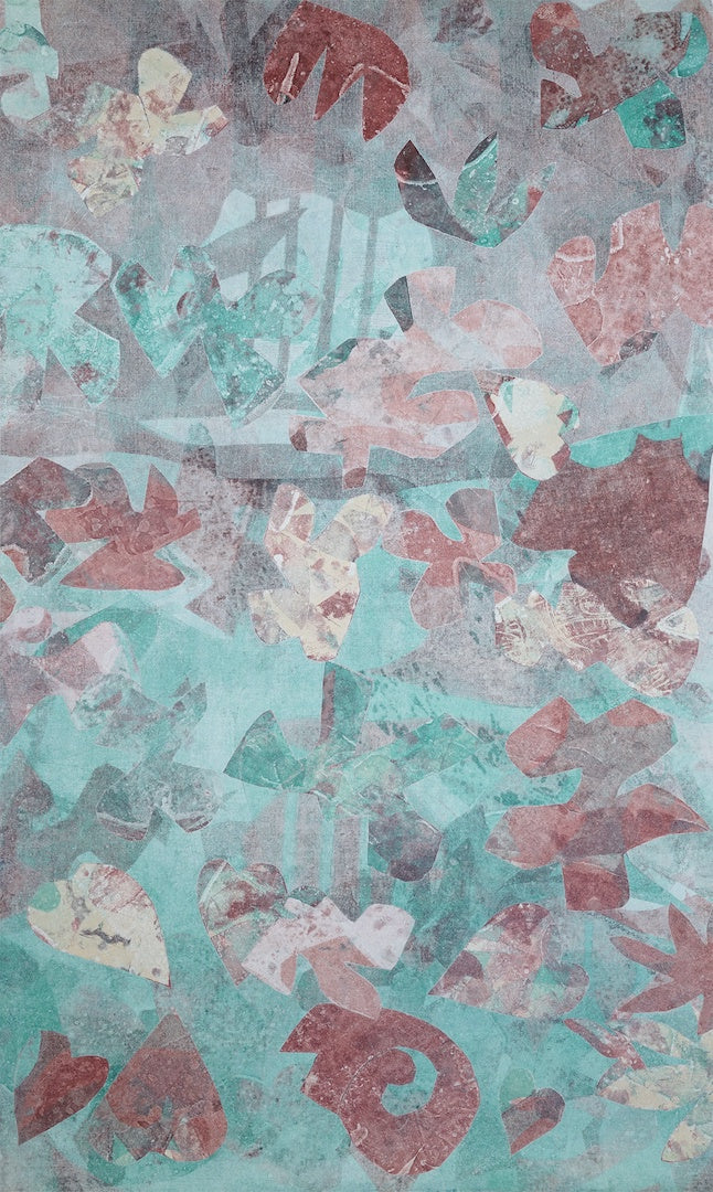 FIONA MOSBY | 'Akana Ai Kap' | 2023 | Monoprint on canvas