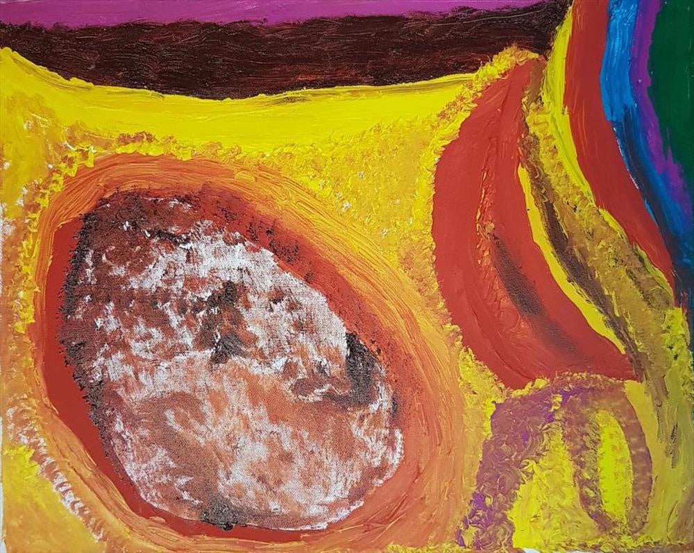 NETTA LOOGATHA | 'My Country V' | Painting | Synthetic polymer paint on linen
