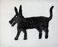 BEVAN NANPONAN | 'Ach-woolnyiinapu (I feel Good )' Etching